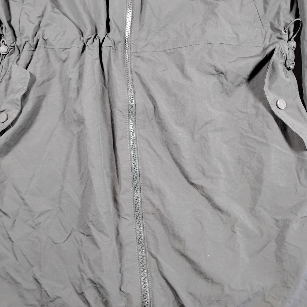 Vuori Airy Anorak Womens Black Windbreaker Parka Jacket Drawstring Waist M *Flaw - Picture 11 of 16